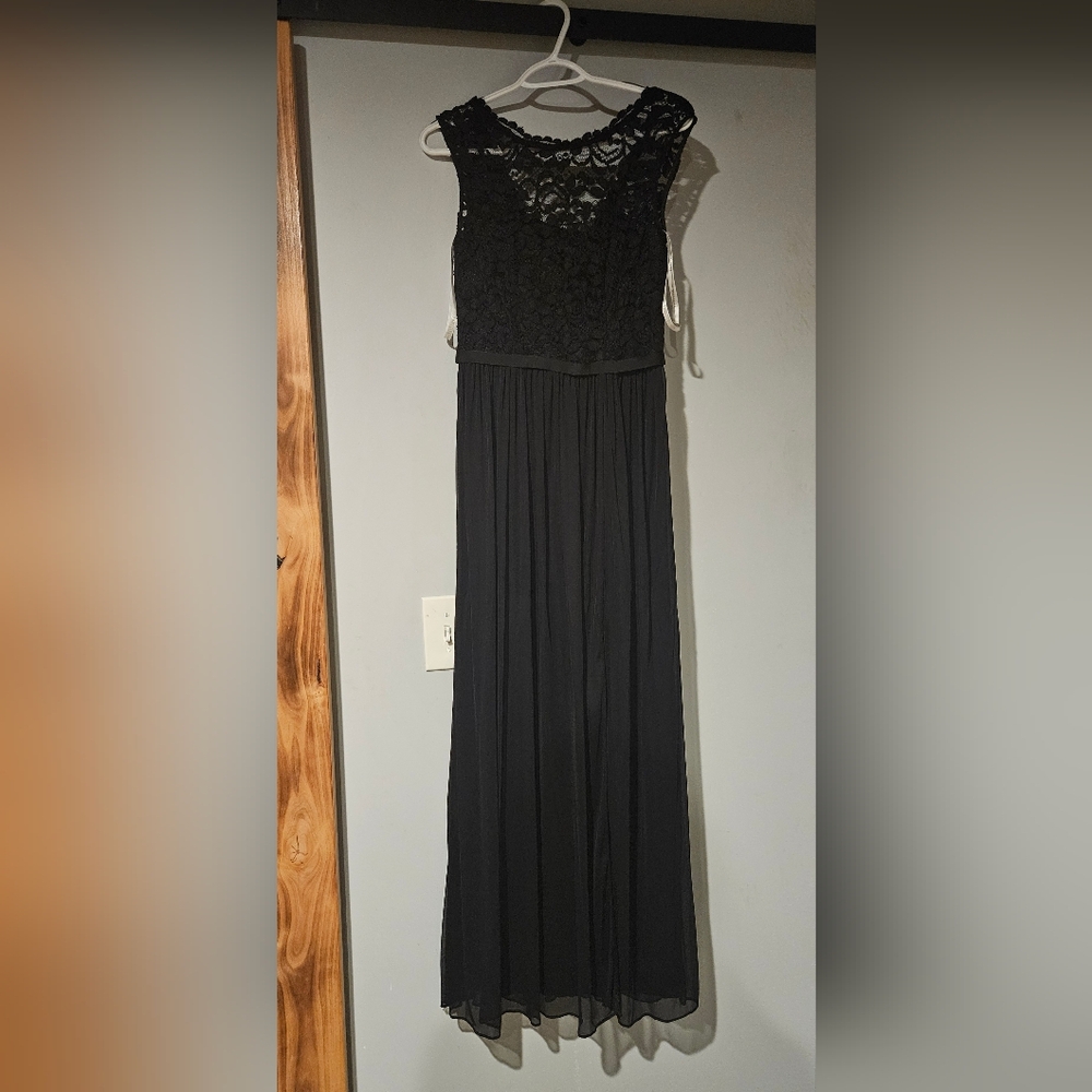WEDDING! David's bridal! Womens black dress size 4